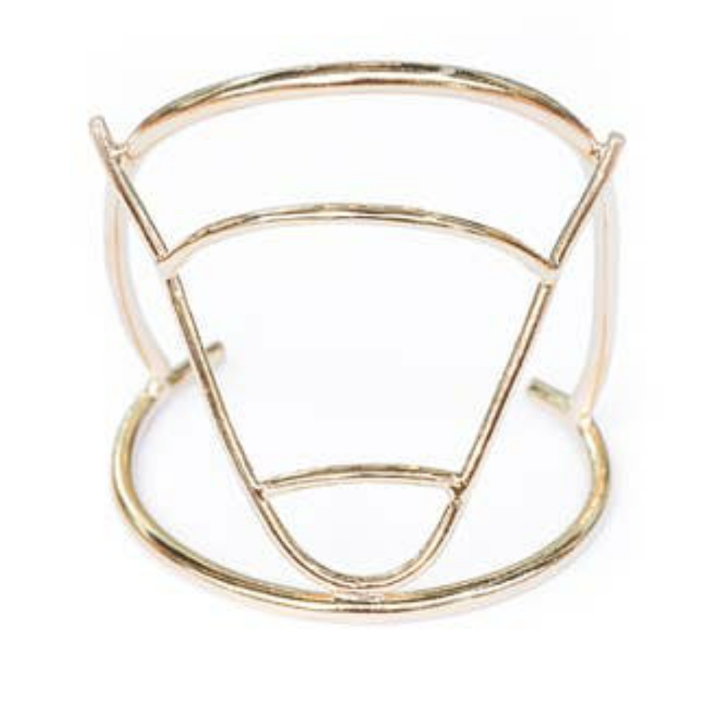 Nina Berenato Inferno Brass Cuff
